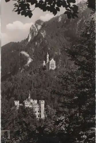 Schwangau, Hohenschwangau - und Neuschwanstein - 1956