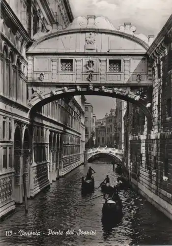 Italien - Italien - Venedig - Ponte dei Sospiri - ca. 1965
