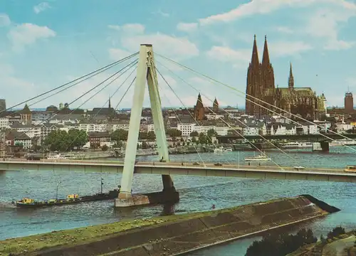 Köln - Severinsbrücke - ca. 1980