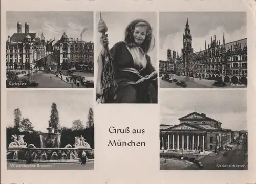 München - u.a. Rathaus - ca. 1960