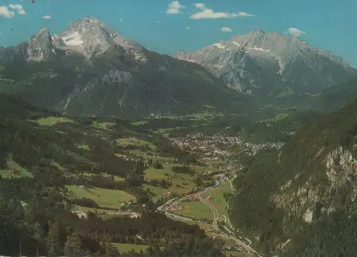 Berchtesgaden - mit Watzmann und Hochkalter - 1978