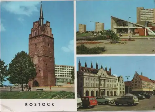 Rostock - u.a. Südstadt-Gaststätte Kosmos - ca. 1975