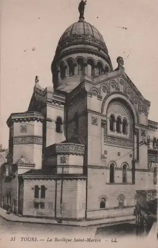 Frankreich - Frankreich - Tours - La Basilique Saint-Martin - 1918