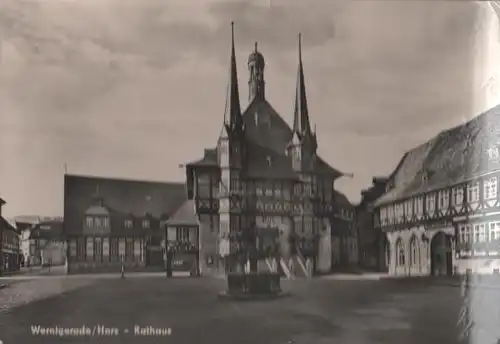 Wernigerode - Rathaus - ca. 1965