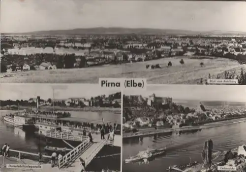 Pirna - u.a. Blick vom Kohlberg - 1968