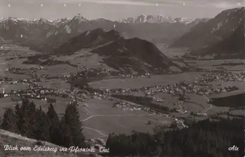 Pfronten - Blick vom Edelsberg ins Pfrontner Tal - ca. 1960