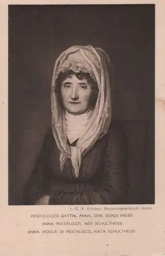 Frau mit Kopftuch