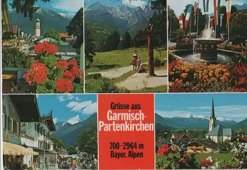 Garmisch-Partenkirchen - u.a. Kramerplateauweg - 1985