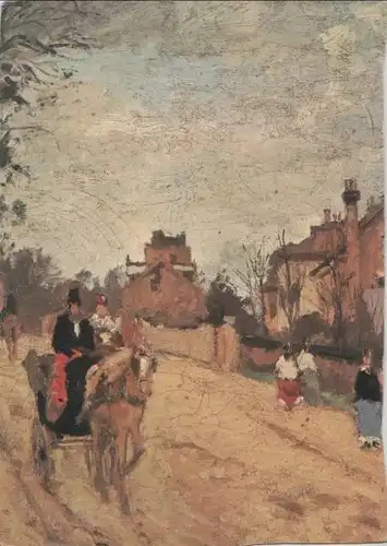 Camille Pissarro Straße in der Vorstadt