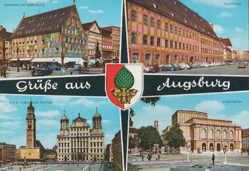 Augsburg u.a. Weberhaus - ca. 1975