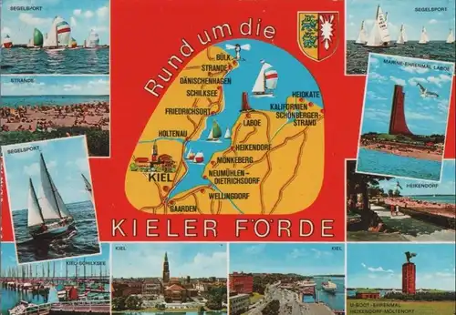 Kieler Förde - u.a. Segelsport - 1978