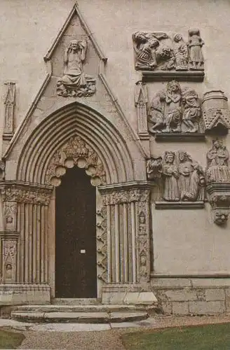 Schweden - Schweden - Gotland - Stanga kyrkas portal - ca. 1975
