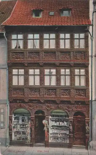 Wernigerode - Altes Haus - 1922