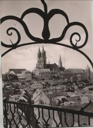 Meißen - Blick vom Rundgang des Frauenkirchturms - 1962