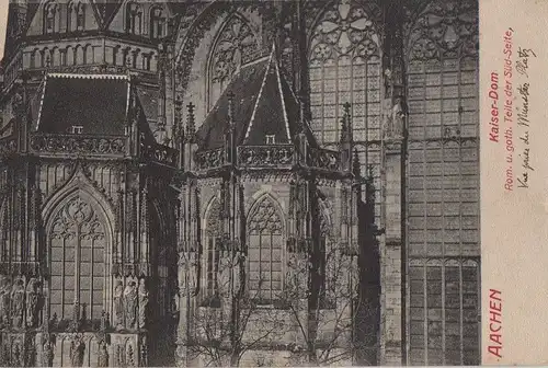 Aachen - Kaiser-Dom, Süd-Seite - ca. 1930