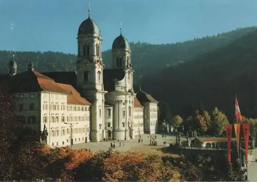 Schweiz - Schweiz - Einsiedeln - Klosteransicht von Norden - 1998