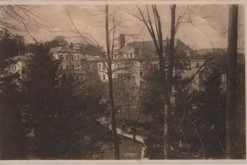 Kreischa - Sanatorium, großes Kurhaus, Parkseite - 1925