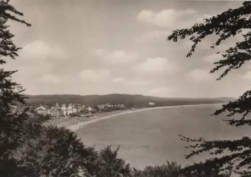 Binz - Blick auf den Strand - 1972