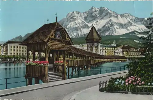 Schweiz - Luzern - Schweiz - Kapellbrücke