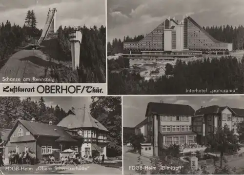 Oberhof - u.a. FDGB-Heim Obere Schweizerhütte - ca. 1975