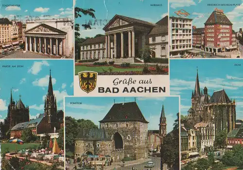 Aachen - u.a. Friedrich-Wilhelm-Platz - 1965