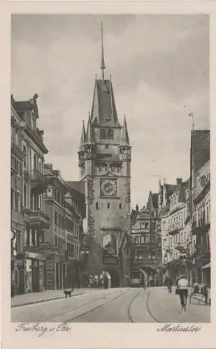 Freiburg Breisgau Martinstor - ca. 1935