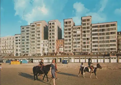 Belgien - Belgien - Middelkerke - Strand und Promenade - 1982
