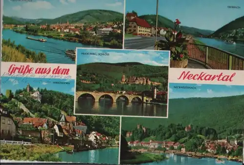 Neckar - u.a. Neckarsteinach - 1970