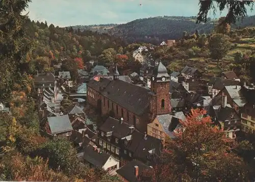 Niederlande - Monschau - Partie an der Rur - 1970