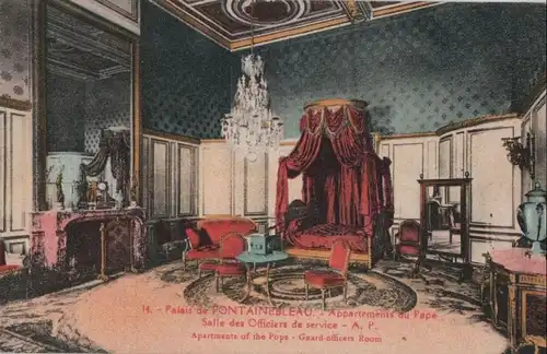 Frankreich - Frankreich - Fontainebleau - Appartements du Pape - ca. 1920