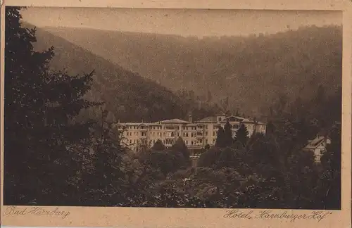Bad Harzburg - Hotel Harzburger Hof - ca. 1935