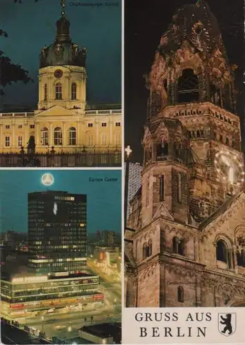 Berlin, Westteil - u.a. Gedächtniskirche - 1975