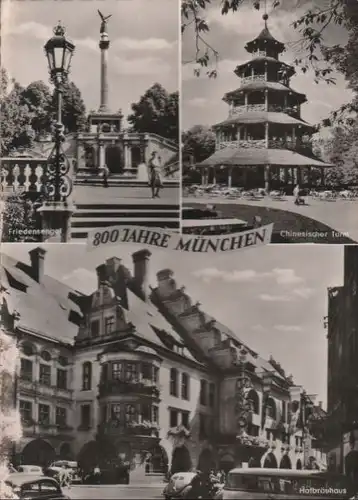 München - u.a. Chinesischer Turm - ca. 1955