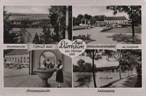 Bad Dürrheim - u.a. Salinensee - 1960