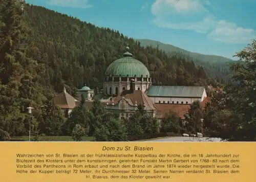 St. Blasien - Dom - 1987