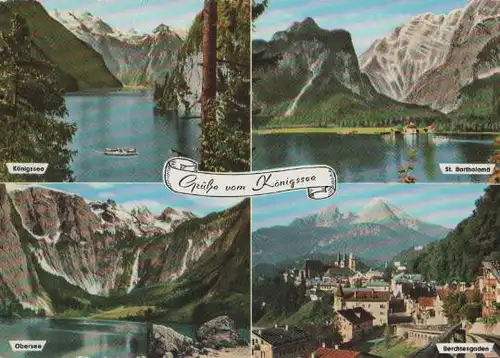 Berchtesgaden - Grüße vom Königssee - 1963