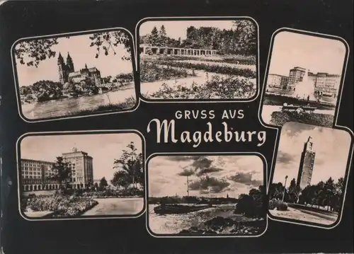 Magdeburg - mit 6 Bildern - 1967