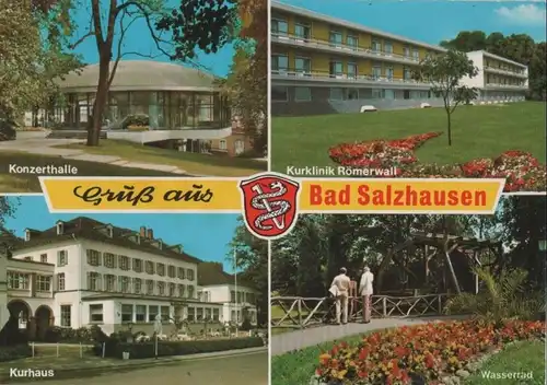 Nidda-Bad Salzhausen - u.a. Kurklinik Römerwall - ca. 1980