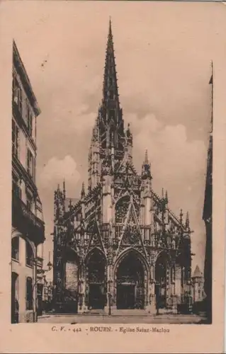 Frankreich - Frankreich - Rouen - Eglise Saint-Maclou - ca. 1935