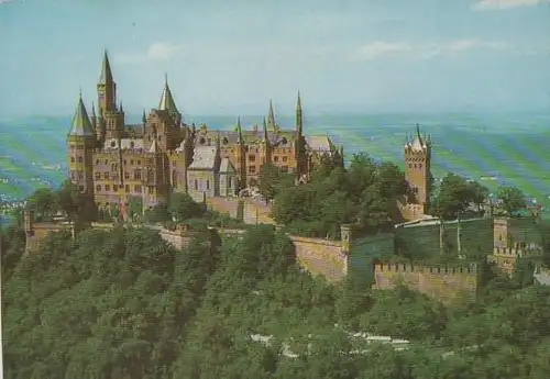 Burg Hohenzollern - Ansicht - ca. 1975