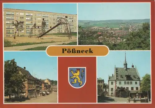 Pößneck - u.a. Schuhgasse - 1986