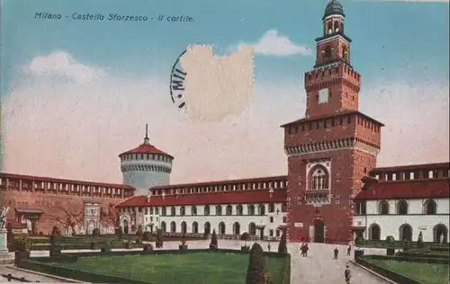 Italien - Italien - Mailand Milano - Castello Sforzesco - ca. 1930