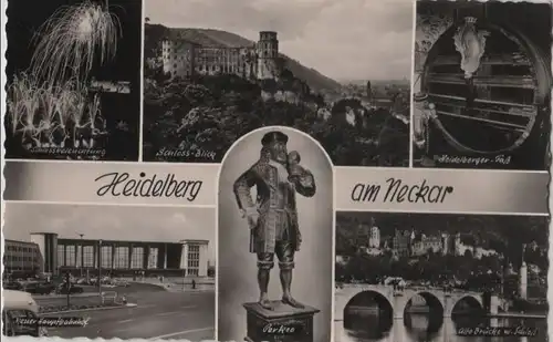 Heidelberg - u.a. Parkeo - ca. 1960