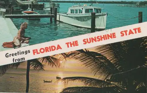 USA - USA, Florida - Greetings from Florida - 1982