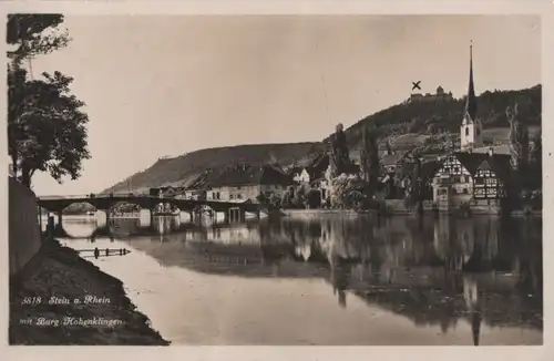 Schweiz - Schweiz - Stein am Rhein - mit Burg Hohenklingen - 1929