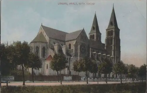 Landau - Kath. Kirche - 1920