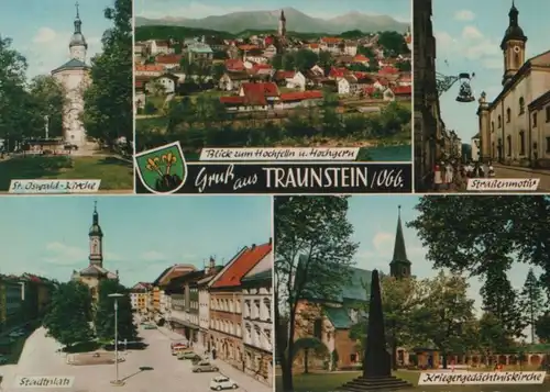 Traunstein - u.a. Stadtplatz - 1963