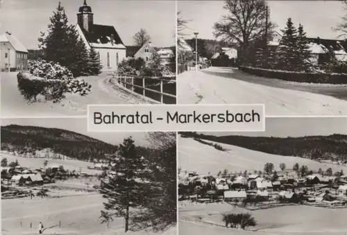 Bad Gottleuba-Berggießhübel, Bahratal - Markersbach - 1988