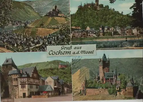 Cochem - mit 4 Bildern - 1961