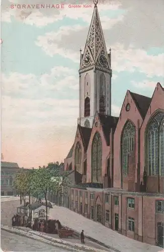 Niederlande - Niederlande - S Gravenhage - Groote Kerk - ca. 1975